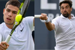 Trực tiếp tennis Alcaraz - Chardy: Alcaraz tiếp tục thắng dễ dàng set 2 (Wimbledon)