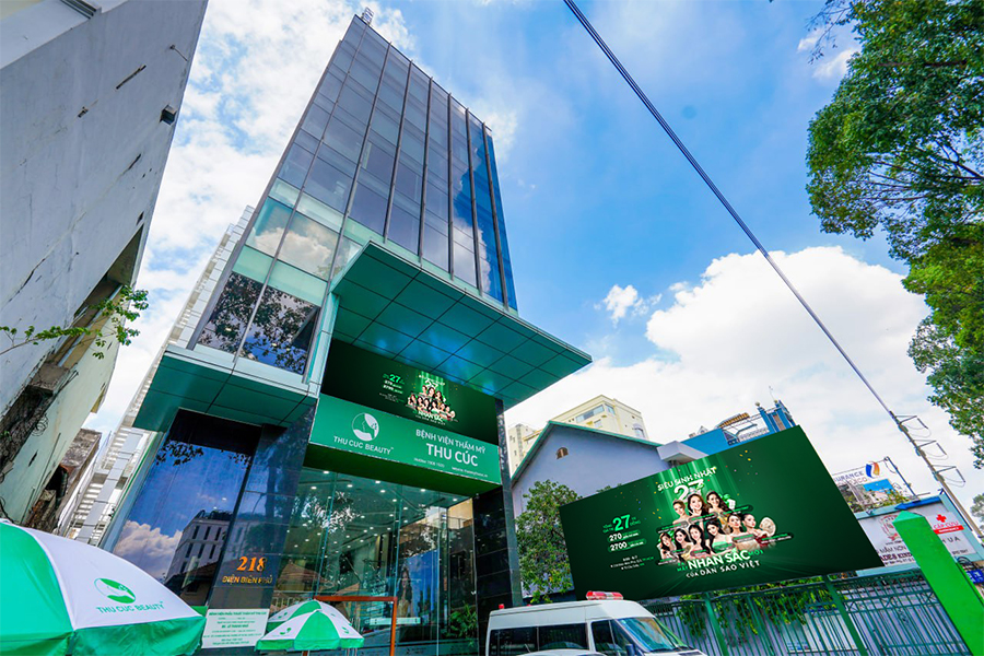 Bệnh viện Thẩm mỹ Thu Cúc, 218 Điện Biên Phủ nằm ở vị trí đắc địa giữa lòng Sài Gòn