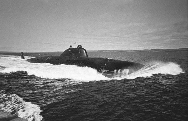 Một tàu ngầm hạt nhân Liên Xô