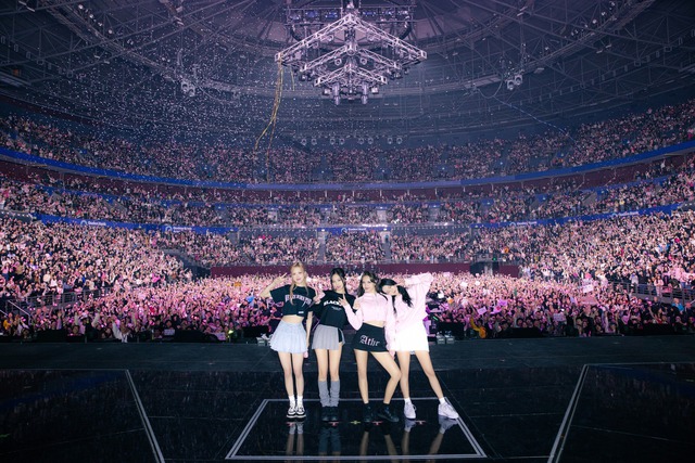 BLACKPINK trong concert Born Pink ở Úc, tổ chức vào giữa tháng 6 năm nay. Ảnh: FBNV