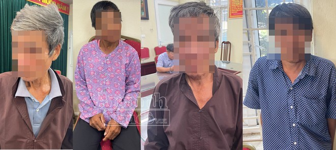Nhóm người được vợ chồng Kiện - Nga "chăn dắt, dụ dỗ" đi bán hàng rong, ăn xin ở Hà Nội
