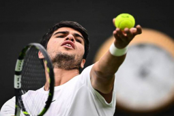 Video tennis Alcaraz - Chardy: Bất ngờ set 3, ngày chia tay đẹp của lão tướng (Wimbledon)