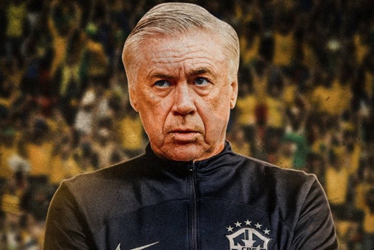 Carlo Ancelotti sẽ dẫn dắt Brazil kể từ năm 2024?