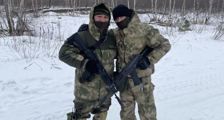 Các chiến binh đánh thuê Redut của Nga.