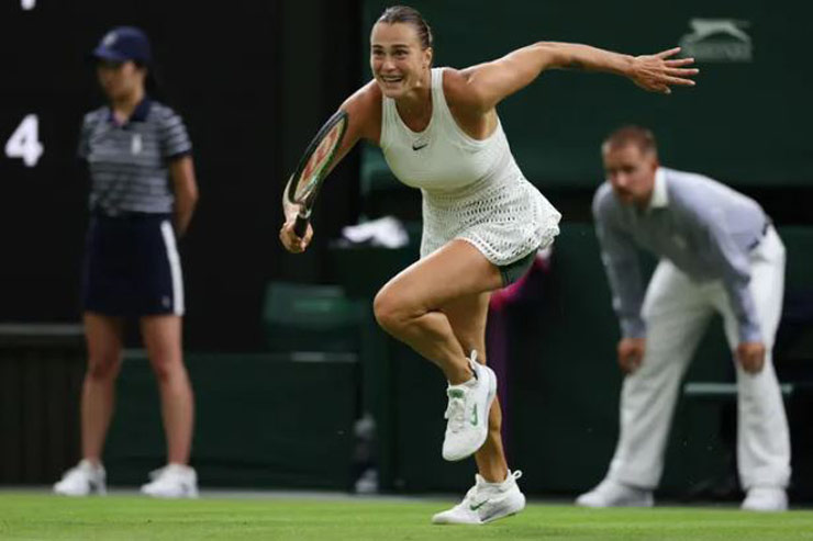 Aryna Sabalenka ra quân thuận lợi&nbsp;ở Wimbledon năm nay