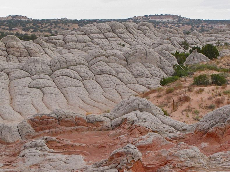 The White Pocket là một khu vực đá sa thạch mang vẻ đẹp kỳ diệu nằm trong khu Vermilion Cliffs National Monument (Mỹ), gần biên giới Arizona-Utah.
