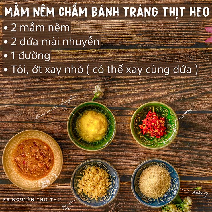 Mắm nêm này có thể chấm với thịt luộc, cà pháo, ăn cực kỳ tốn cơm.
