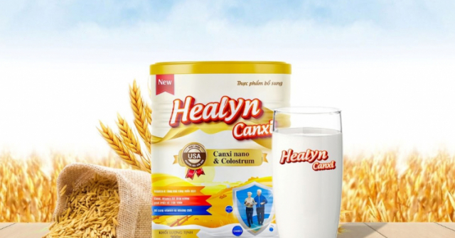 Sữa canxi hữu cơ Healyn Canxi - giải pháp bảo vệ xương khớp từ Hoa Kỳ