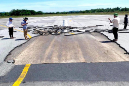 Tin tức trong ngày - Bong vỡ mặt đường băng sân bay Vinh: Nguy cơ lặp lại