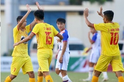 Video bóng đá Thanh Hóa - Bà Rịa Vũng Tàu: Đại tiệc 4 bàn, siêu phẩm  " nã đại bác "  (Cúp Quốc gia)