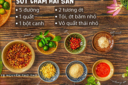 Ẩm thực - Công thức 13 loại nước chấm siêu ngon trên mâm cơm Việt