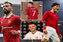 Bóng đá - MU đón Mason Mount: Fernandes "nổi cáu", Garnacho phản ứng ra sao khi hụt áo số 7?