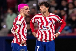 Bóng đá - Tin mới nhất bóng đá tối 7/7: Joao Felix bị Atletico Madrid tước áo số 7