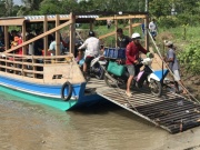 Tin tức trong ngày - Hơn 100m đường ở Cà Mau &quot;biến mất&quot; trong đêm