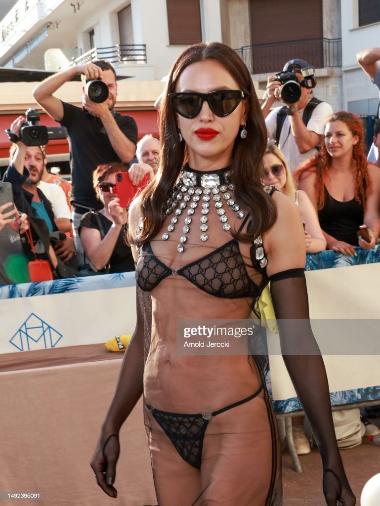 Irina trên thảm đỏ LHP Cannes.