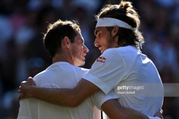 Video tennis Murray - Tsitsipas: Khổ chiến 2 ngày 5 set, 3 loạt tie-break căng thẳng (Wimbledon)