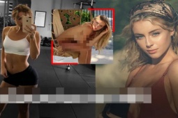 Thể thao - Người đẹp phòng gym khoe "đường cong" gợi cảm giữa thiên nhiên