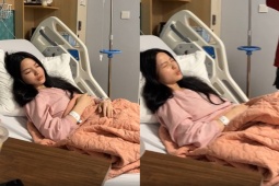 Đời sống Showbiz - Clip bạn gái tin đồn của Quang Hải livestream trong bệnh viện gây chú ý