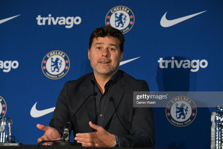Pochettino rạng ngời trong buổi họp báo đầu tiên của bản thân tại Chelsea