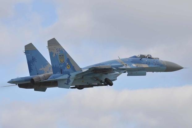 Nga bắn hạ máy bay Su-27 của Ukraine ở Kherson - 1