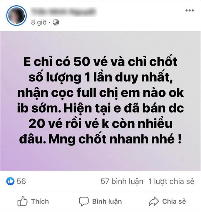 Nhiều người rao bán nhưng người mua không nhiều. Họ tìm đủ cách để lôi kéo người mua