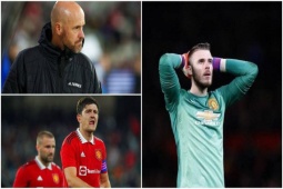 Bóng đá - Chuyển nhượng MU: HLV Ten Hag tàn nhẫn, Maguire chờ nối gót De Gea - Ronaldo