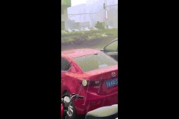 Thế giới - Video: Mưa đá kinh hoàng xảy ra tại Trung Quốc