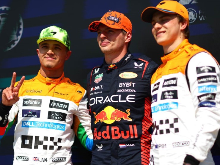 Đua xe F1, phân hạng British GP: McLaren tiệm cận Red Bull, ‘trượt’ pole đáng tiếc - 1