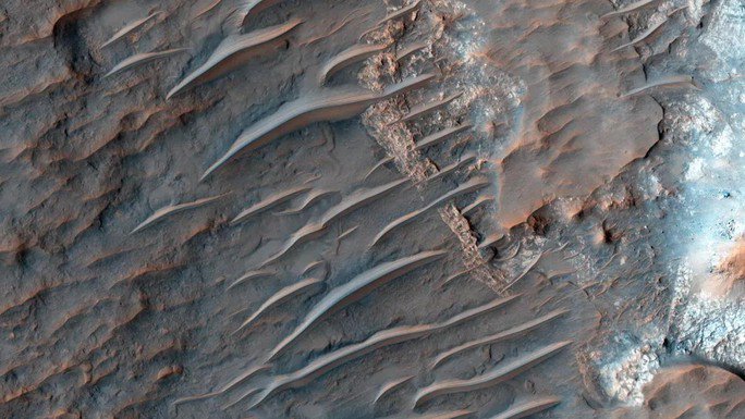 Địa hình đặc biệt của Utopia Planitia được cả Mỹ và Trung Quốc quan tâm - Ảnh: NASA