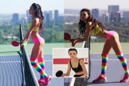 Thể thao - Mỹ nhân bóng bàn khoe loạt ảnh bikini "xem không muốn chớp mắt"