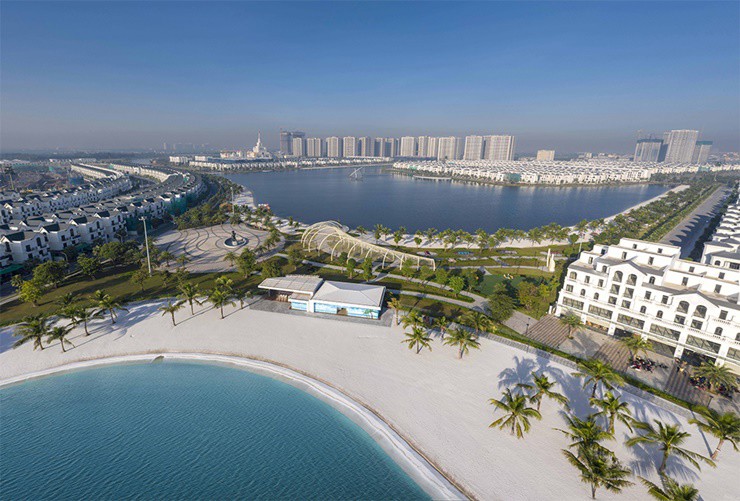 Trên địa bàn huyện, có đại đô thị đẳng cấp quốc tế mang phong cách Singapore.
