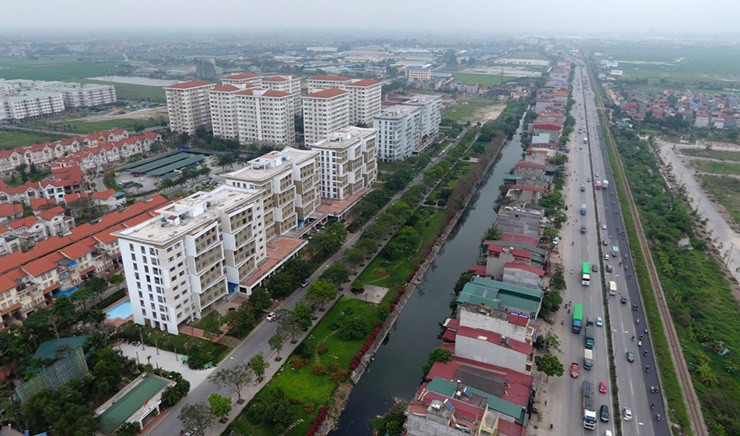 Trên địa bàn huyện này còn có khu đô thị Đặng Xá - khu nhà ở xã hội &#39;tiên phong&#39; của Hà Nội.
