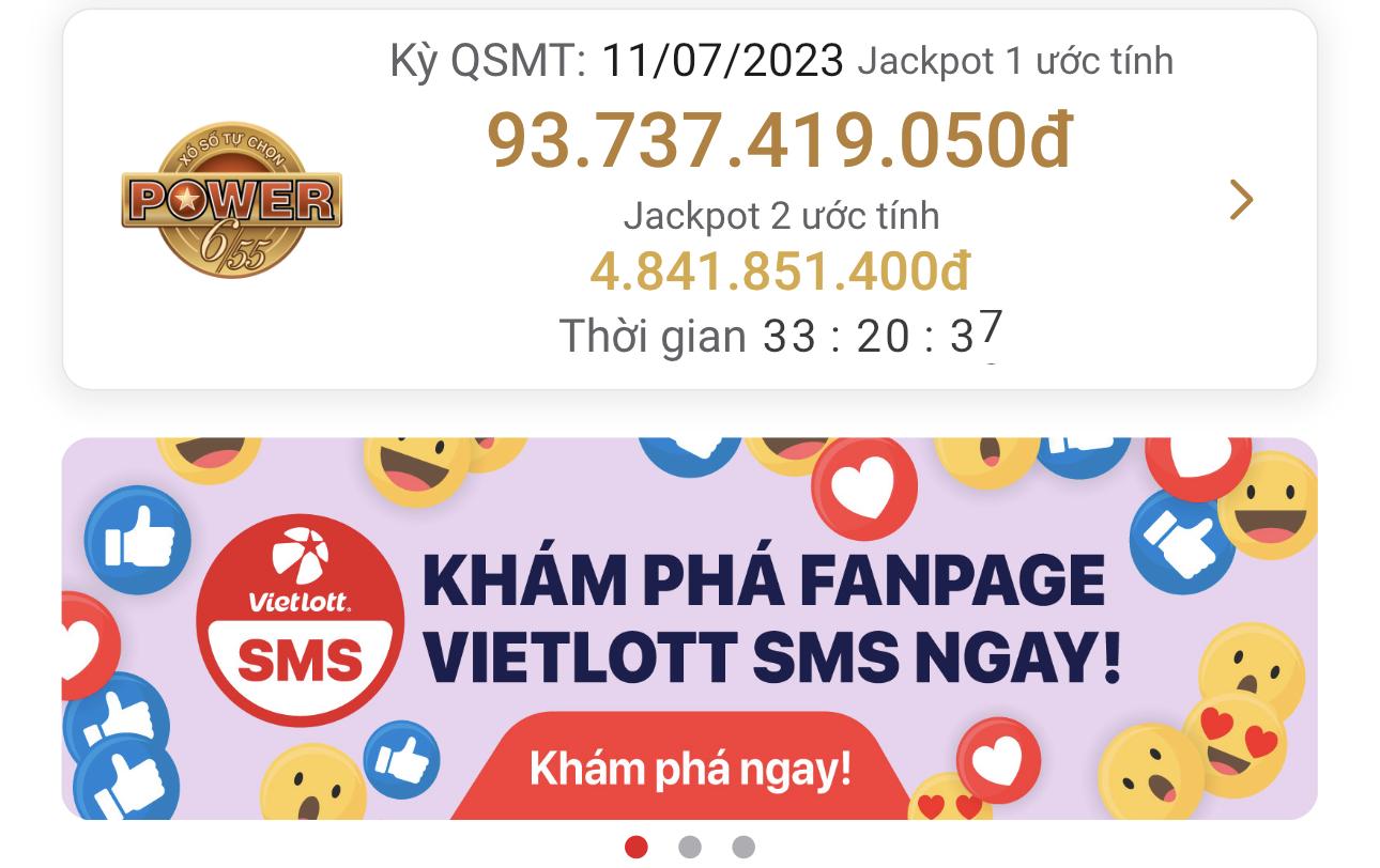 Người chơi dễ dàng săn Jackpot trên Vietlott SMS