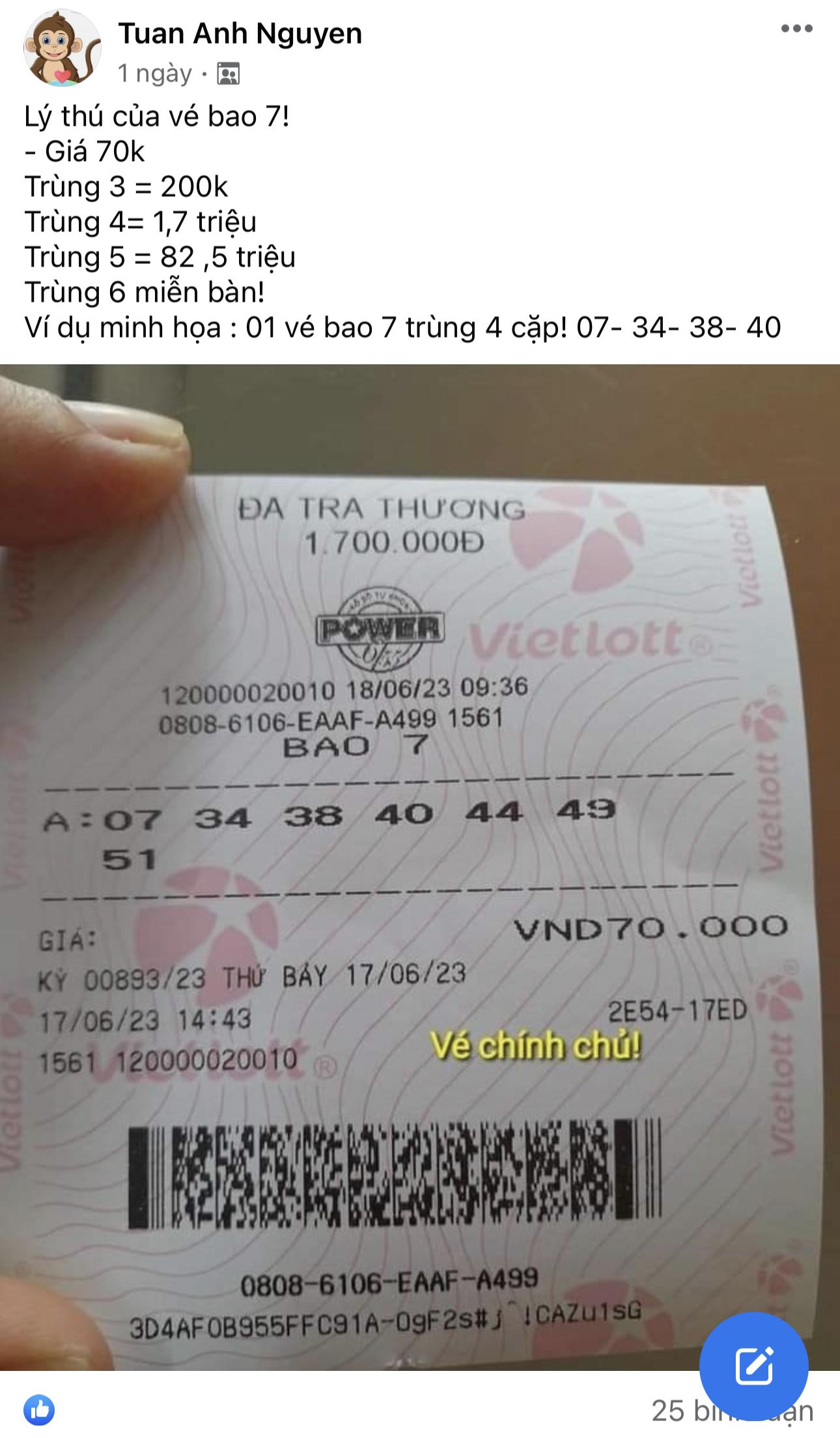 Chiến thuật “săn” Jackpot gần 100 tỷ đồng của người chơi Vietlott - 2