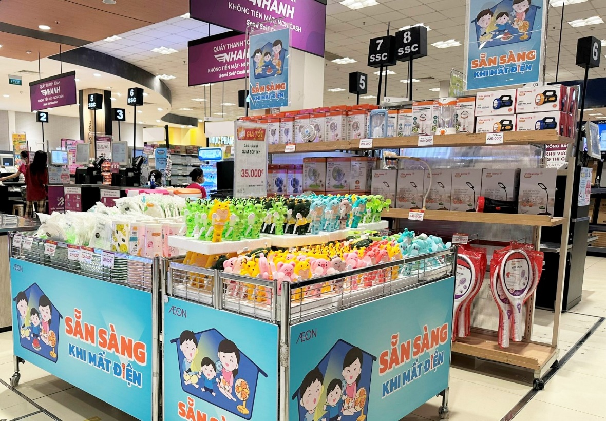 AEON Việt Nam luôn nỗ lực cung cấp các sản phẩm, dịch vụ đáp ứng kịp thời nhu cầu của khách hàng