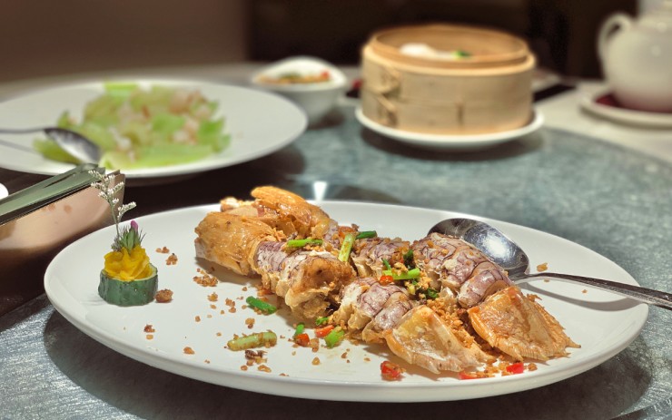 Bề bề tách vỏ nguyên vẹn giúp món ăn ngon mắt hơn