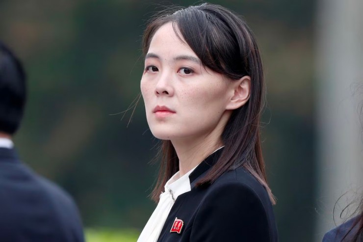 Bà Kim Yo-jong - em gái nhà lãnh đạo Triều Tiên Kim Jong-un. Ảnh: REUTERS