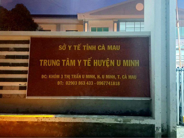 Trung tâm Y tế huyện U Minh.