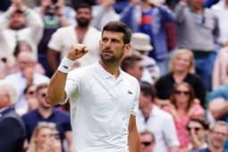 Thể thao - Djokovic tâm lý vững vàng như "cỗ máy", phá liền 2 kỷ lục Wimbledon