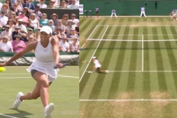 Thể thao - Tay vợt thuận tay phải ghi điểm tay trái, phạm luật Wimbledon hay không?