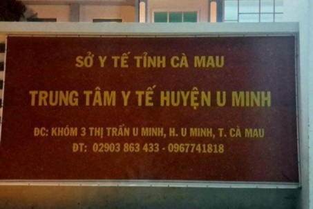 Tin mới về 42 chỉ vàng tại Trung tâm Y tế huyện U Minh