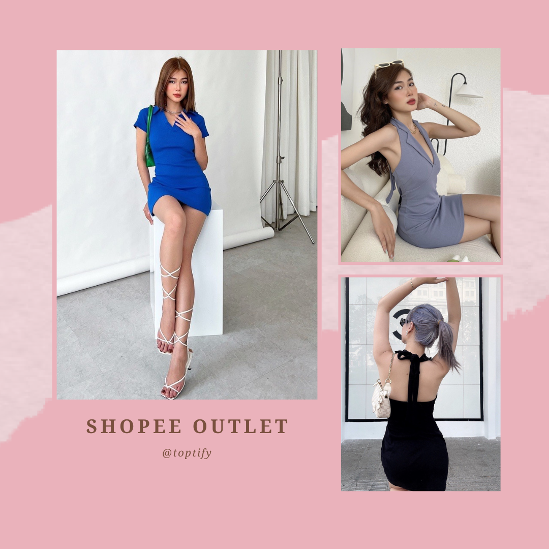 Tham khảo những mẫu đầm body tối giản nhưng đầy cá tính tại cửa hàng chính hãng của Toptify trên Shopee Mall