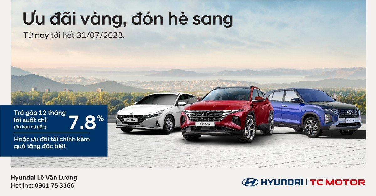 Hyundai Lê Văn Lương triển khai chương trình “Đón hè sang – Ngàn ưu đãi” - 1