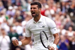 Thể thao - Video tennis Djokovic - Rublev: Chọc giận "Nhà vua", ác mộng thua ngược (Wimbledon)
