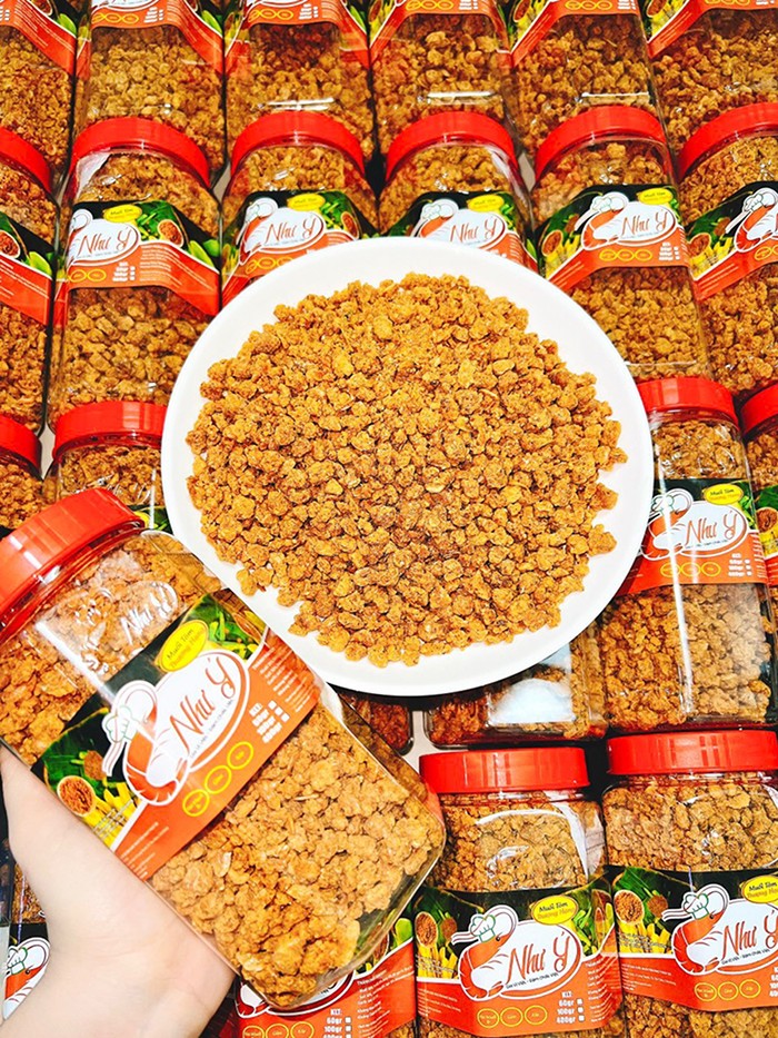 Muối tôm Như ý nói không với chất tạo màu tổng hợp, các hóa chất gây hại