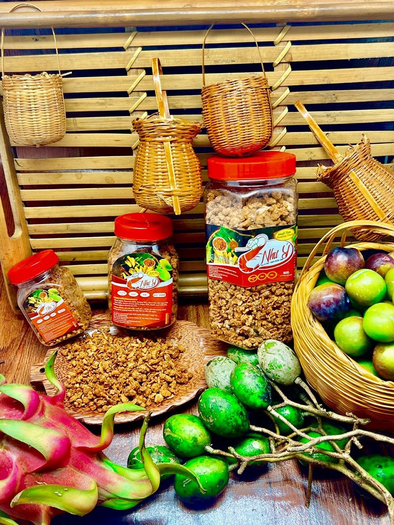 Sản phẩm muối tôm Như Ý thật