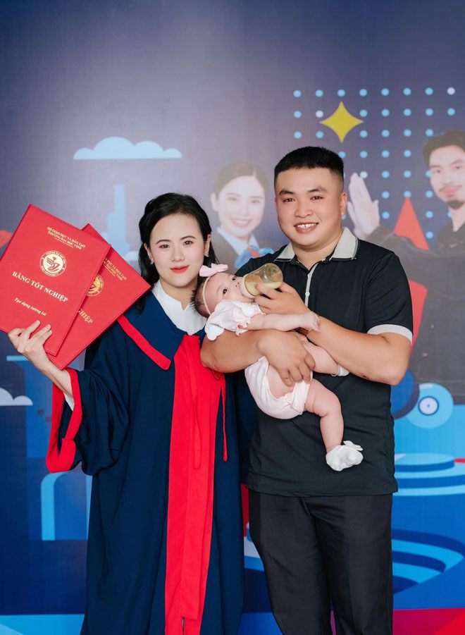 Mang thai khi đi học, nữ sinh Nghệ An vẫn nhận được 2 bằng loại giỏi - 1