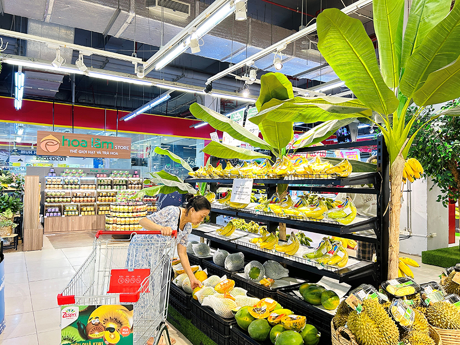 Tại hệ thống WinMart, WinMart+, trái cây nội địa luôn được yêu thích bởi người tiêu dùng