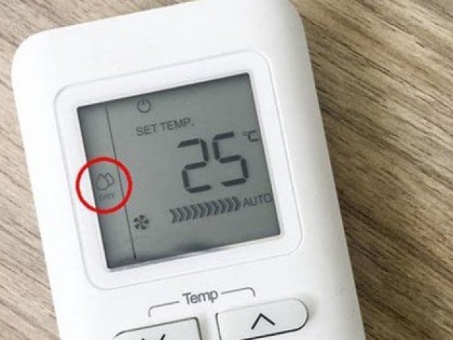 Media - Bật chế độ Dry của điều hoà để hút ẩm nên đặt nhiệt độ bao nhiêu mới hiệu quả?