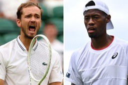Trực tiếp tennis Medvedev - Eubanks: Medvedev sớm có lợi thế trong set 5 (Tứ kết Wimbledon)